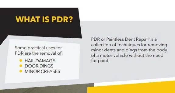 Paintless dent repair tools and technique demonstration